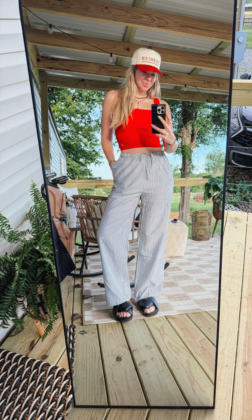 Vaca mode linen pants