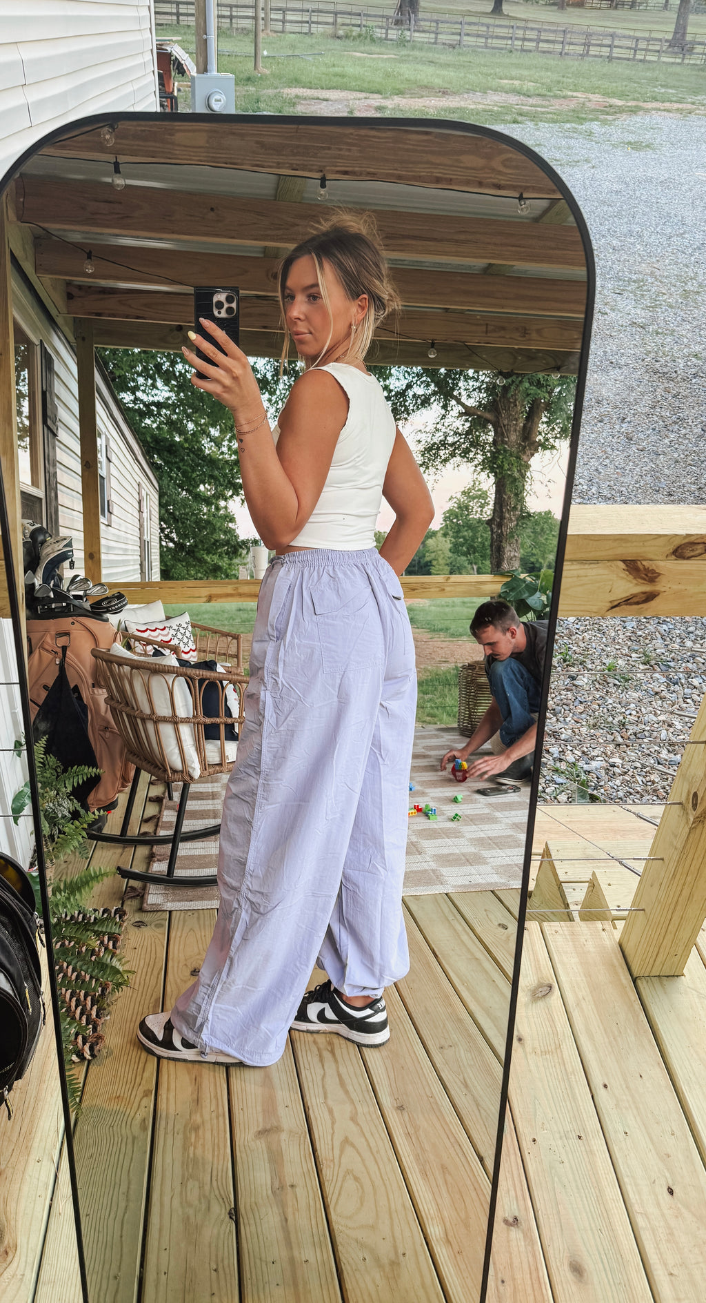 Cool girl cargo pants