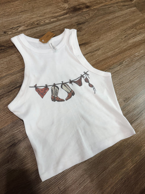 country on the line tank