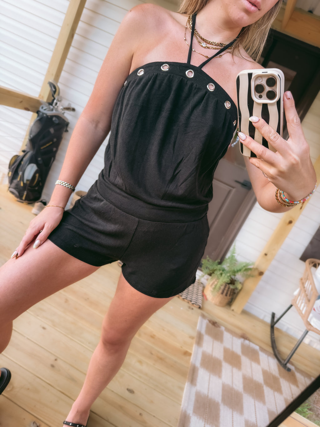 The uptown romper