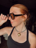 The socialite heart necklace