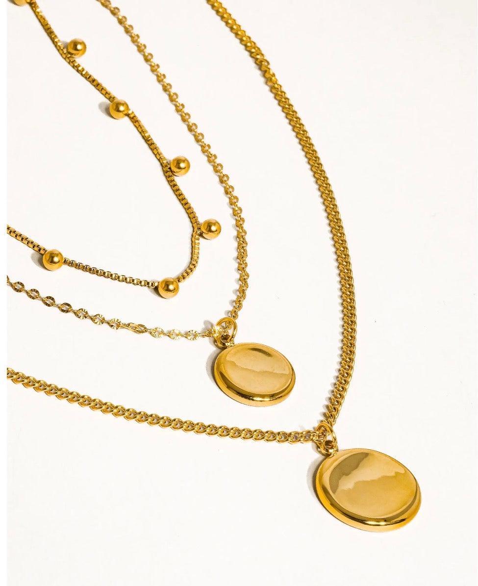 Anais stack necklace