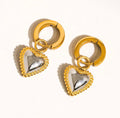 Savon two tone earrings