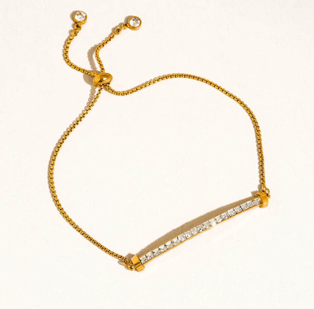Montessa adjustable bar bracelet