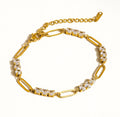 Basil chain bracelet