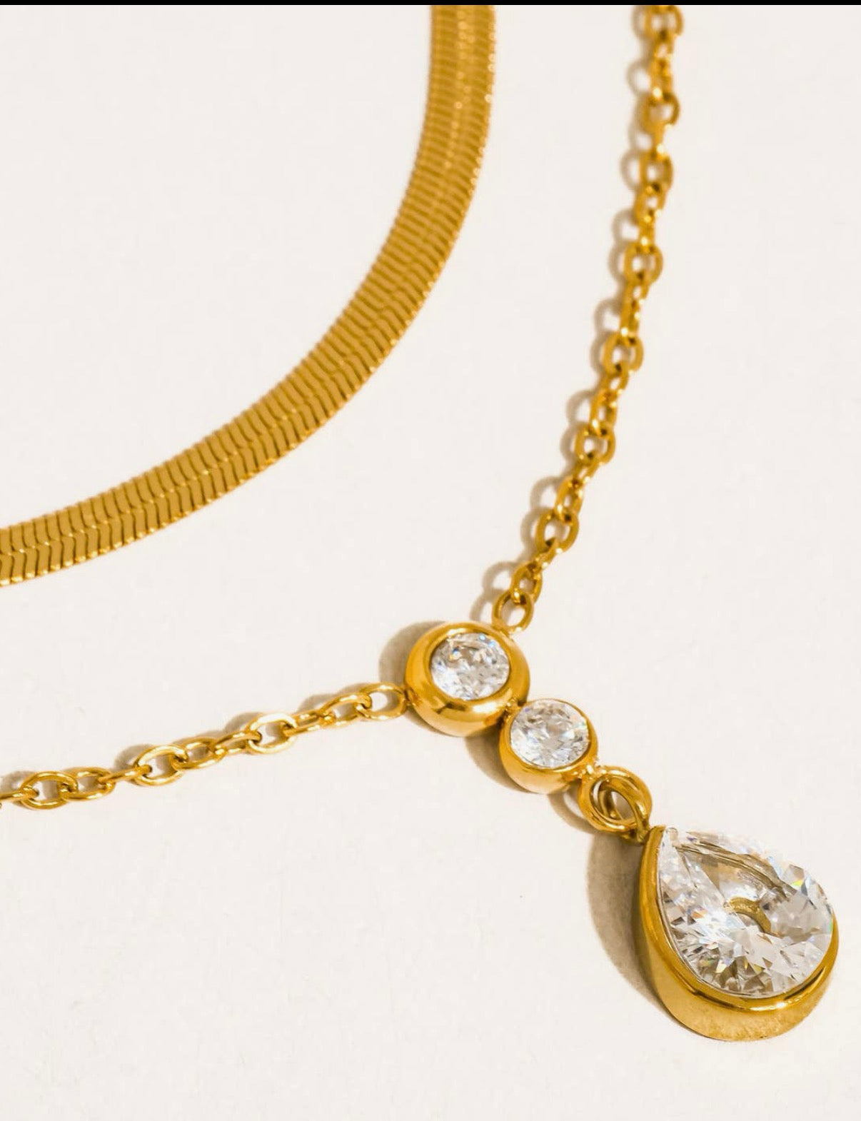 Dorielle stack necklace