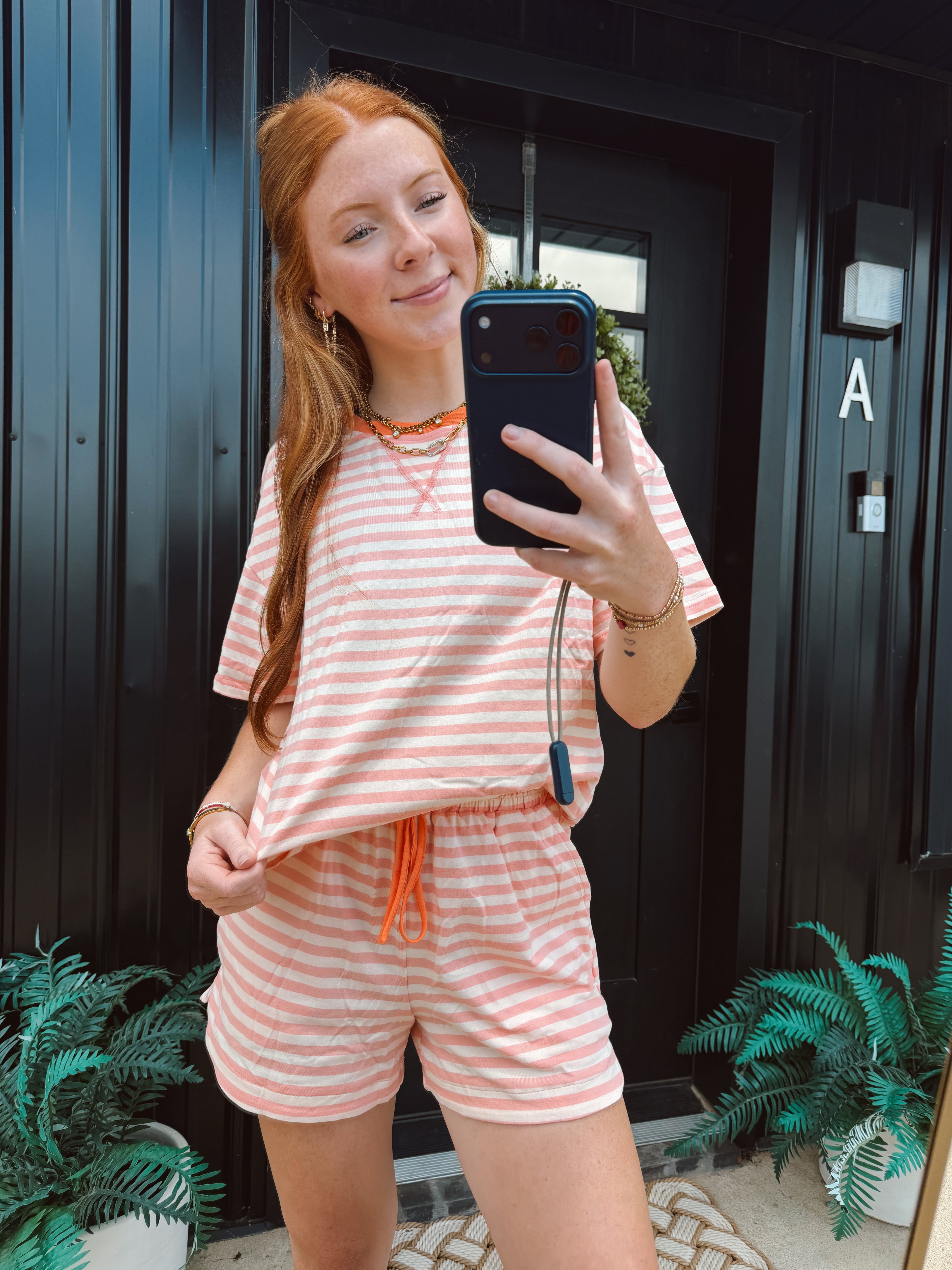 Sunset stripe set